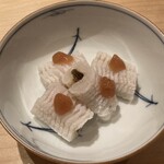 鮨 あい澤 - 穴子のあらい