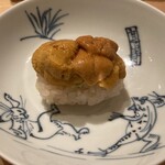 鮨 あい澤 - 赤雲丹