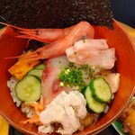 和のごはん みかづき - 海鮮刺身丼（ハモ）