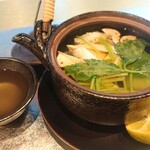Kappou Imamura - 鱧と松茸の土瓶蒸し