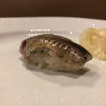 うを徳 - 銚子 鰯（握り）
