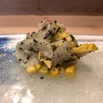 うを徳 - 加賀太きゅうりと埼玉 ゴールドラッシュの荏胡麻和え