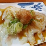 hide’s dining 遊 - ふぐをポン酢で。免許持ってるから釣れたらふぐも捌くよ！