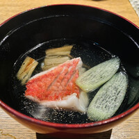 しゃにむに 心斎橋本店 - 椀物　喉黒