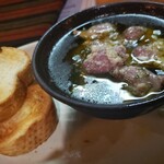 hide’s dining 遊 - 砂肝アヒージョ