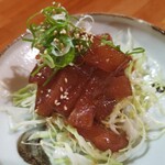 hide’s dining 遊 - マグロの中落ちの漬け