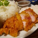 大阪カオマンガイカフェ - 揚げたの