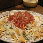 唐山房 - マグロの中華サラダ　680円