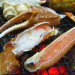 民宿　菊水 - 焼きが二。ちょっと季節外れですけどふっくらしてました。