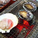 民宿　菊水 - 帆立と鮑