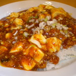 鳳琴樓 - マーボー丼アップ