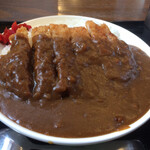 わ楽 - カツカレー…ようやくお目にかかれました！