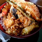 割烹うらしま - 天丼アップ