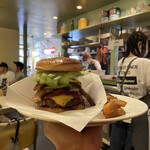 ベーカーバウンス - ベーコンチーズバーガー¥1600