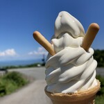 寒風山食堂 - ソフトクリーム