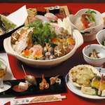 千成寿司 - 宴会コースお料理の一例