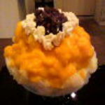 浅草浪花家 - 氷かぼちゃ