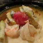 菜庭酒菜　櫓仁 - 熟成酒粕入りグラタン：具だくさん('12.10月より)