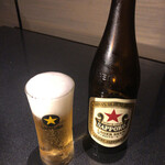 焼肉 神宮 - サッポロラガービール赤星
                                →おっ！赤星(^^)素晴らしいですね♪