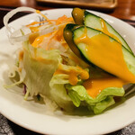 ヴァン - セットのサラダ