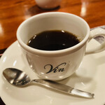 ヴァン - セットの食後コーヒー