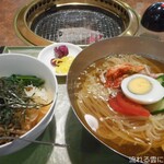 Yakinikukagoyahachibee - 籠屋冷麺定食