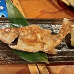 越前鮮魚店 - ノドグロの塩焼き