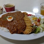 Midori Shokudou - カツカレー大盛 930円＋200円