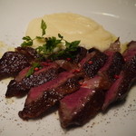 osteria LIU - 熟成した牛の揚げ焼き