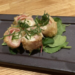 ISOGAMI　FRY　BAR - もちチーズベーコンの天ぷら