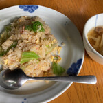 Kisurin Karuizawa - 蟹肉與高原生菜炒飯