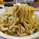 ふじや食堂 - ちゃんぽんの麺