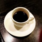 Hamano Ya - 食後のコーヒーはミニカップで