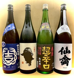 Nihombashi Yabu Kyuu - 日本酒各種取り揃えております。