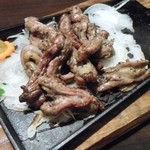 きばりや - 「地鶏せせりの炭火焼」です