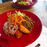 凪晴食堂 - メインはキーマカレーとフィッシュフライ