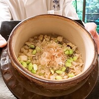 赤坂 菊乃井 - ⚫御飯「鱧枝豆御飯　茗荷」