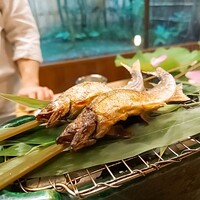 赤坂 菊乃井 - ⚫焼物「鮎の塩焼・蓼酢」