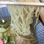 鯛塩そば 灯花 - 細麺リフト
