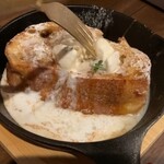 モットコーヒースタンド - フレンチトースト
このジュワ〜感、見て！