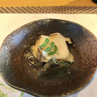 難波 鮨 栞庵 やましろ - 鮑の柔らか煮