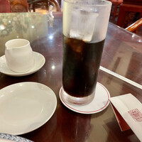 萬珍樓 本店 - ランチセットのコーヒー　2021.07