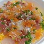 海鮮問屋 秀家 - まかない丼　　350円