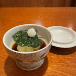 料理ふじ味 - いちじくの天ぷら