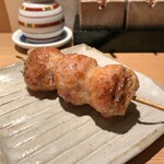 焼鳥 おみ乃 - つくね（塩）