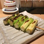 焼鳥 おみ乃 - アスパラガス