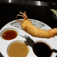 串揚げキッチン だん EKIZO神戸三宮店 - 天使のえび