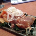 寿司の魚常 - 寿司ネタ切り落とし(漬け)286円(税込:以下同)