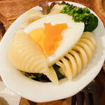 COFFEE HALL くぐつ草 - カップトーストセット(タマゴ) ¥1770- (ミニサラダ・ドリンク)