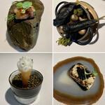 ラ・ヴァガボンド - 島根の猪、墨烏賊鮎
                                長崎穴子、蕪